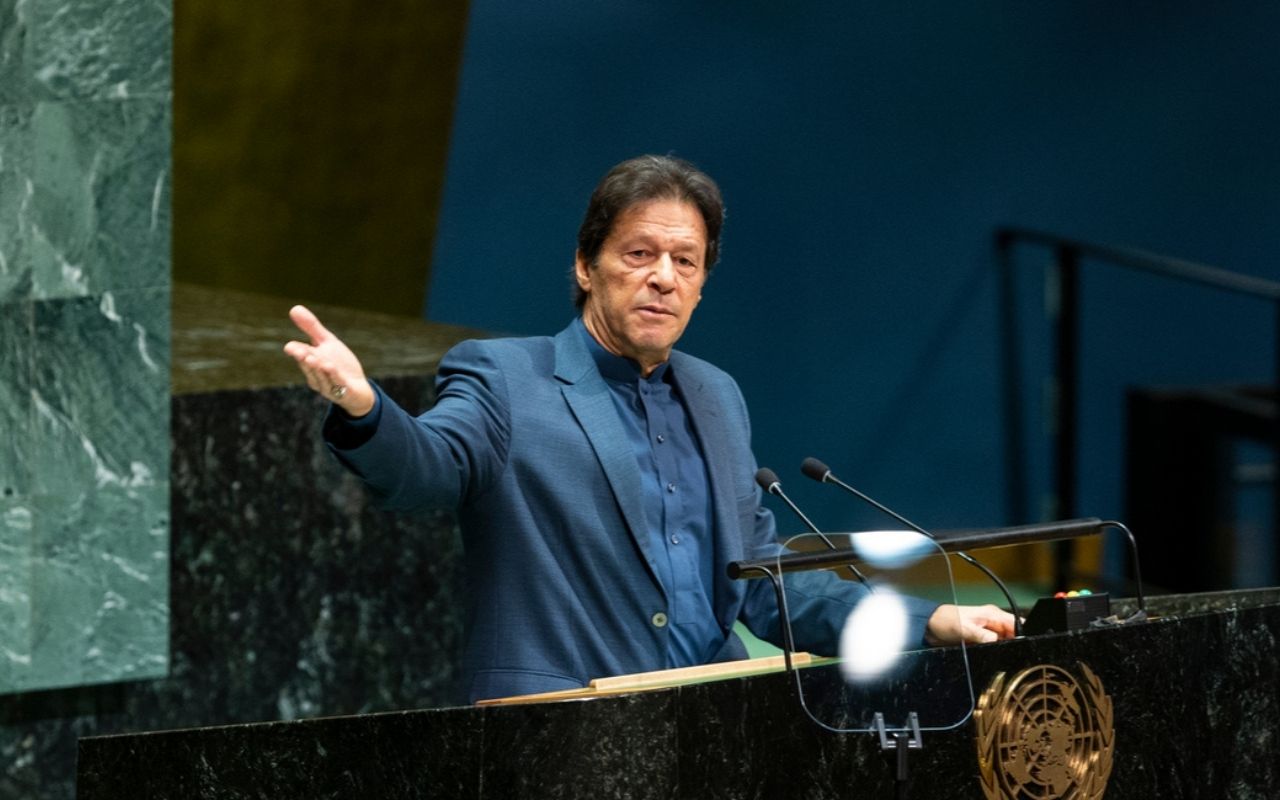 imran khan speaking publicly