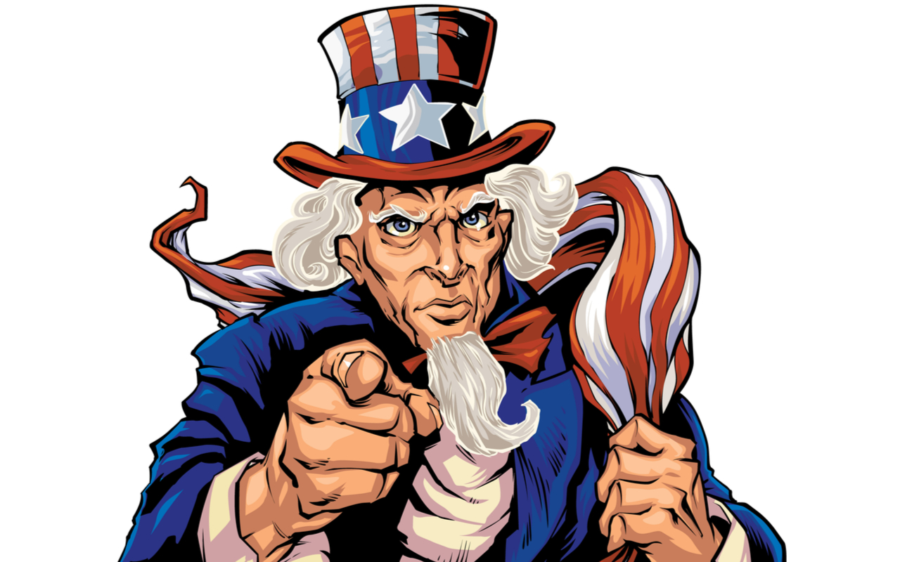 Uncle Sam Well Done Work Ethic Sign America Patriotic Inspirational Motivation 