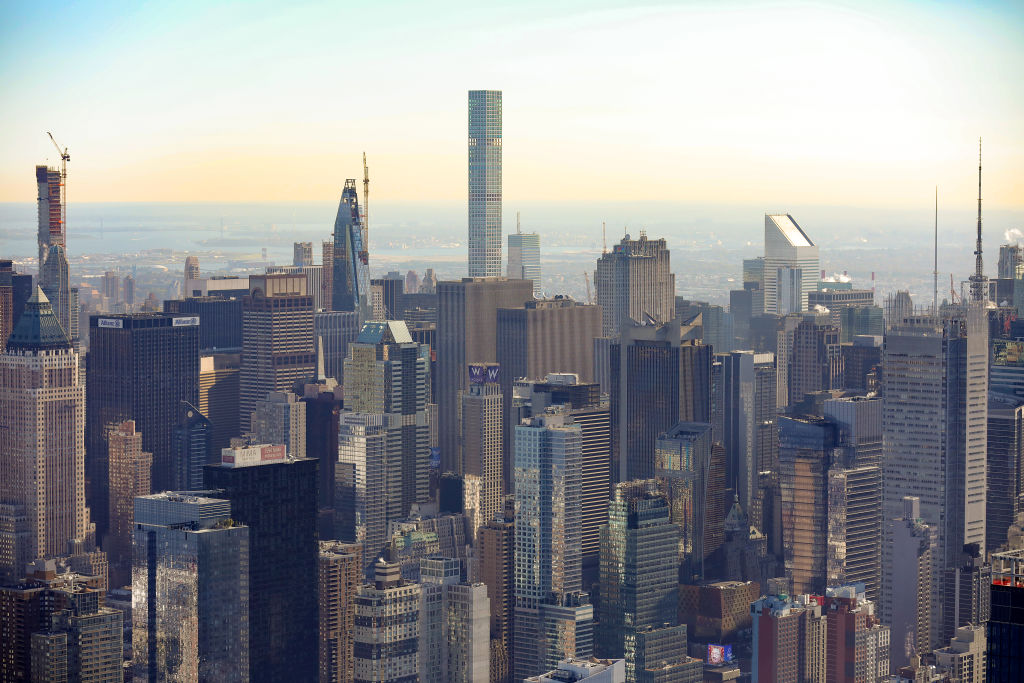 Aerial Views Of Manhattan