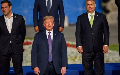 World leaders arrives for Working dinner, during NATO