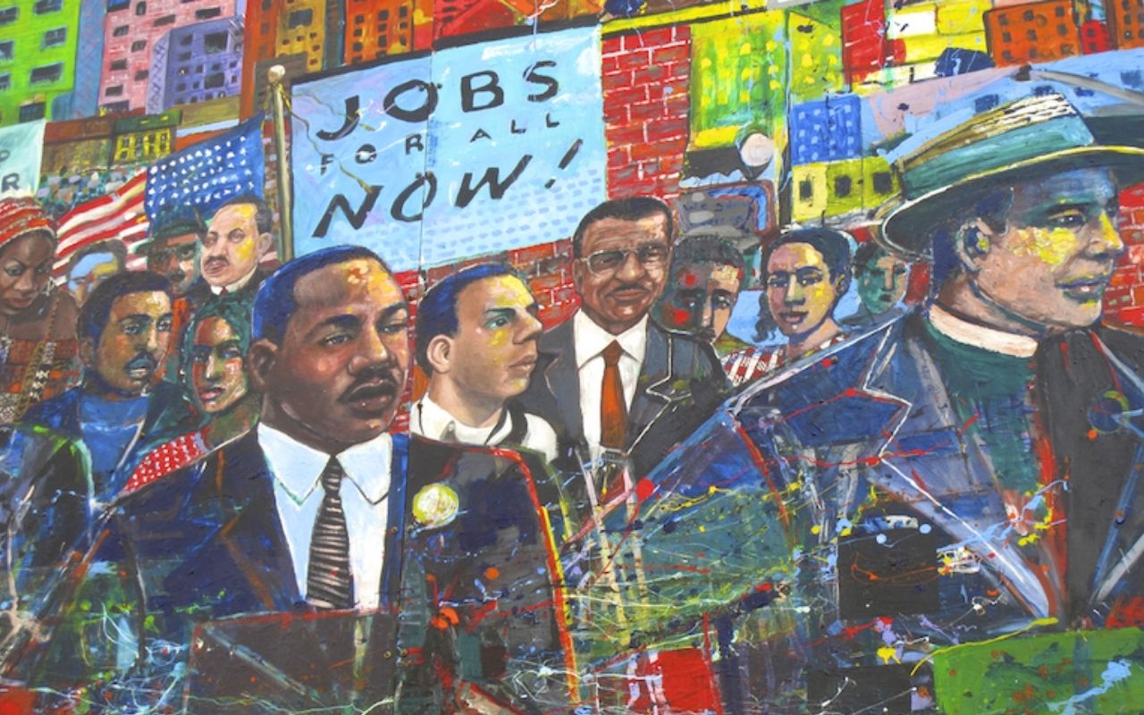 martin luther king mural