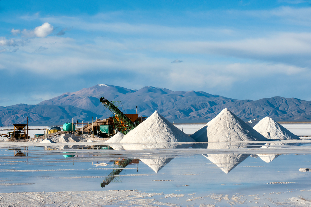 Lithium extraction in Argentina