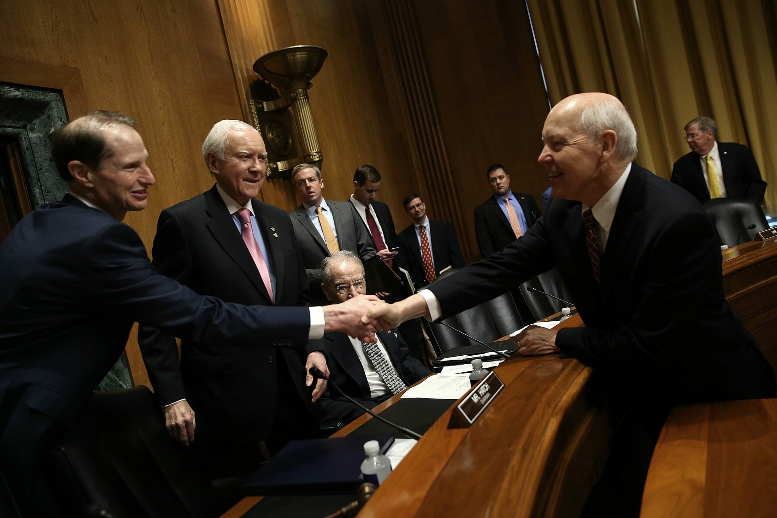 Senate Finance Committee members