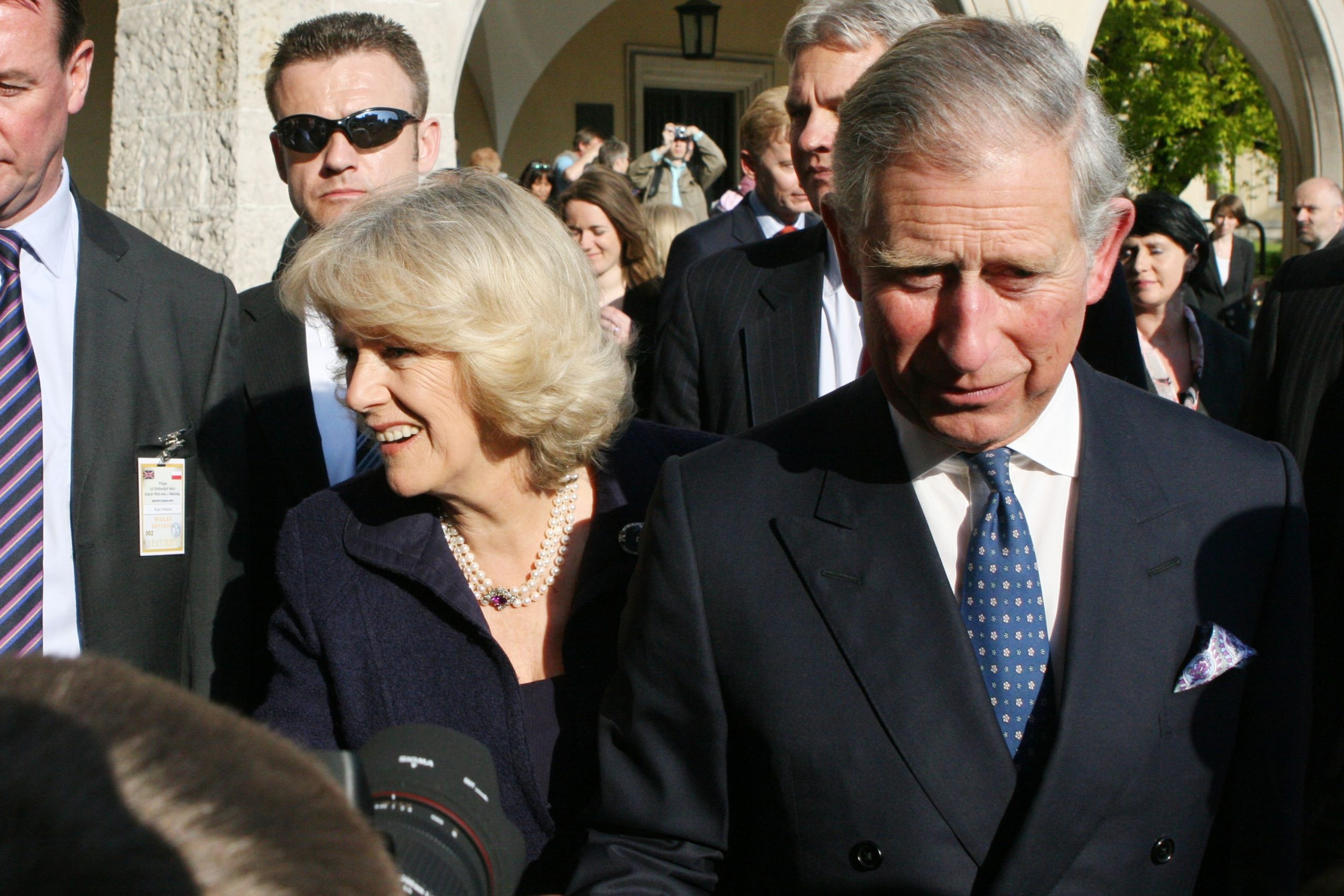 Photo of King Charles III and Camilla, Queen Consort.
