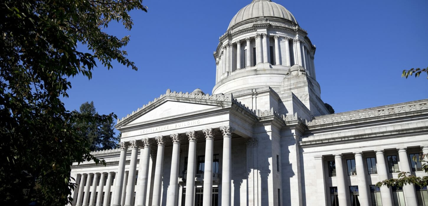 Image of the Washington state capitol building