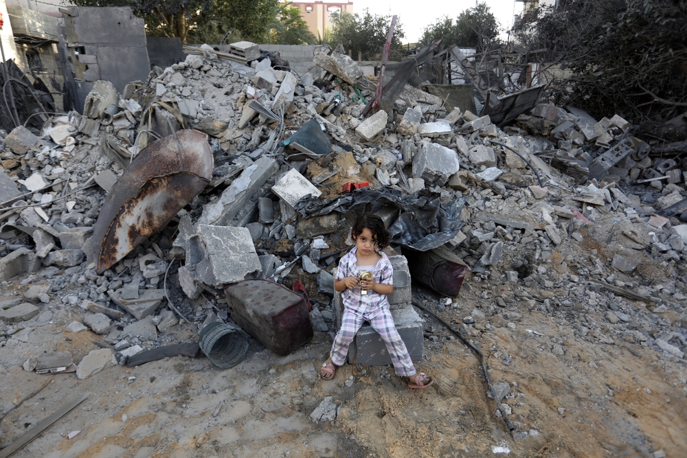 Destroying the Lawn in Gaza
