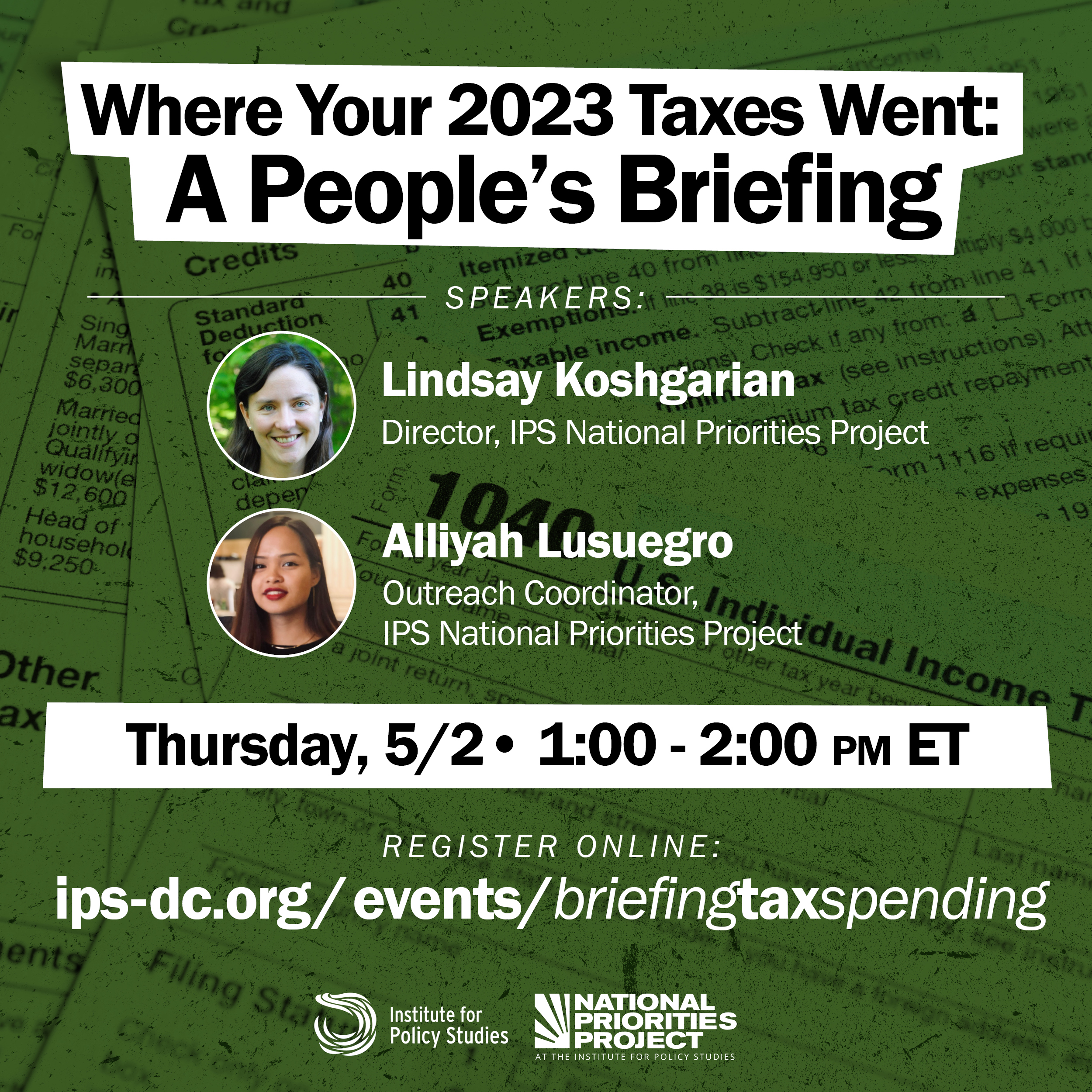 Where Your 2023 Taxes Went: A People’s Briefing